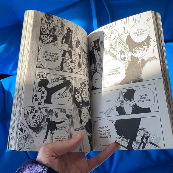 Anime Comics Blue Exorcist Volume 1 By Kazve Kato ExcellentCondition - Picture 4 of 12